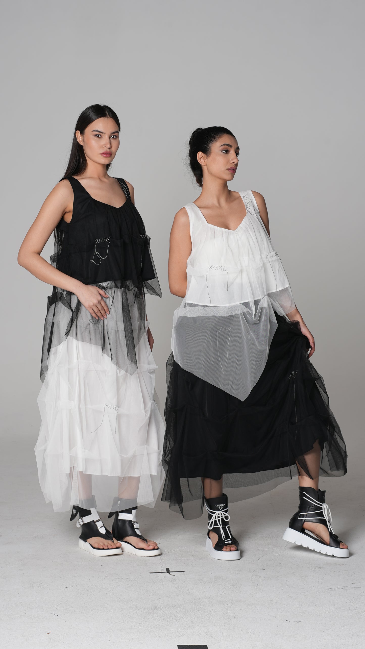 Transparenter Tüllrock | H4 London – Style 6211