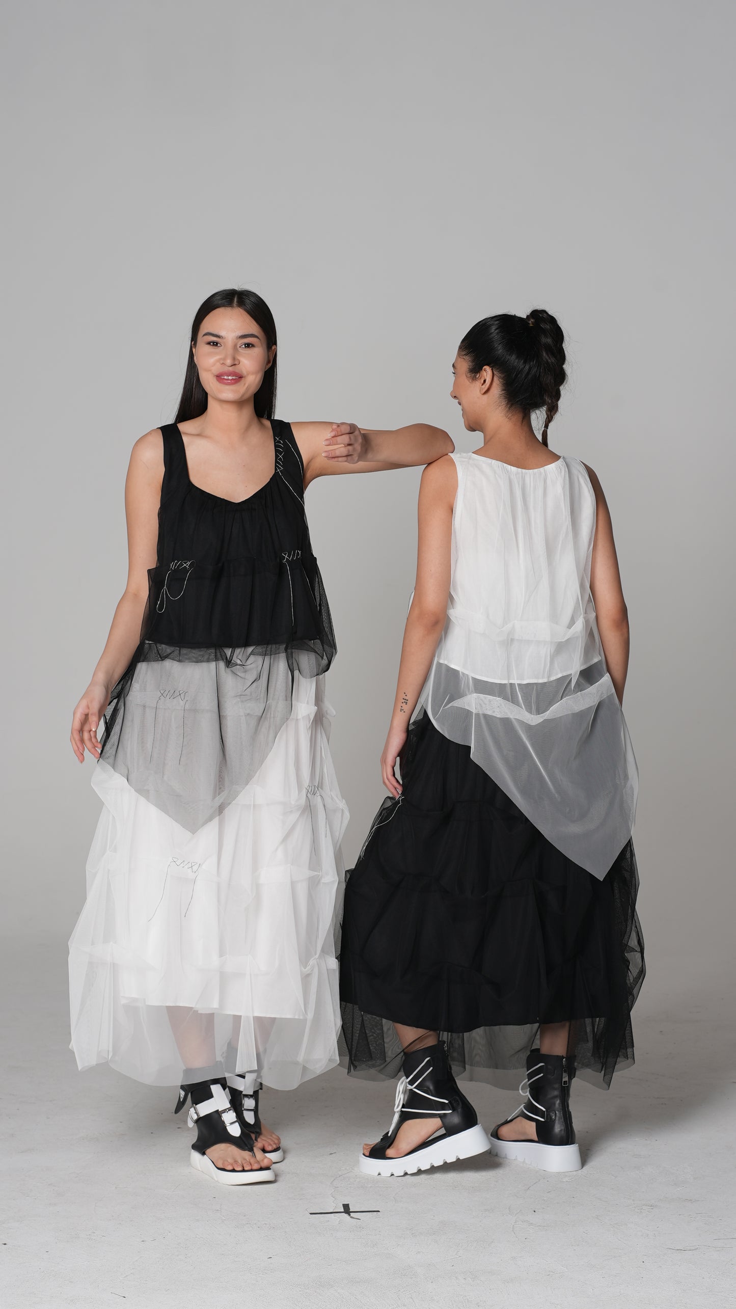 Transparenter Tüllrock | H4 London – Style 6211