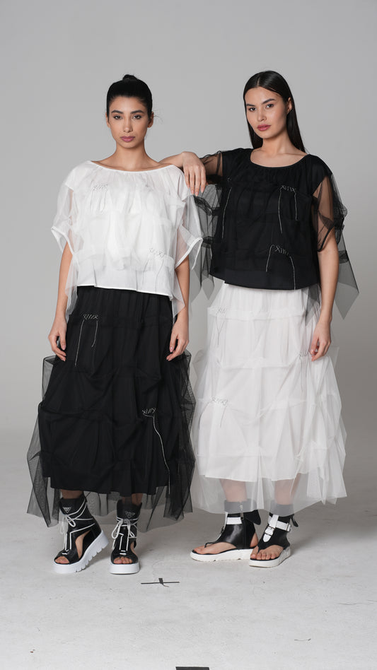 Blusa de Tul | H4 London – Estilo 6212