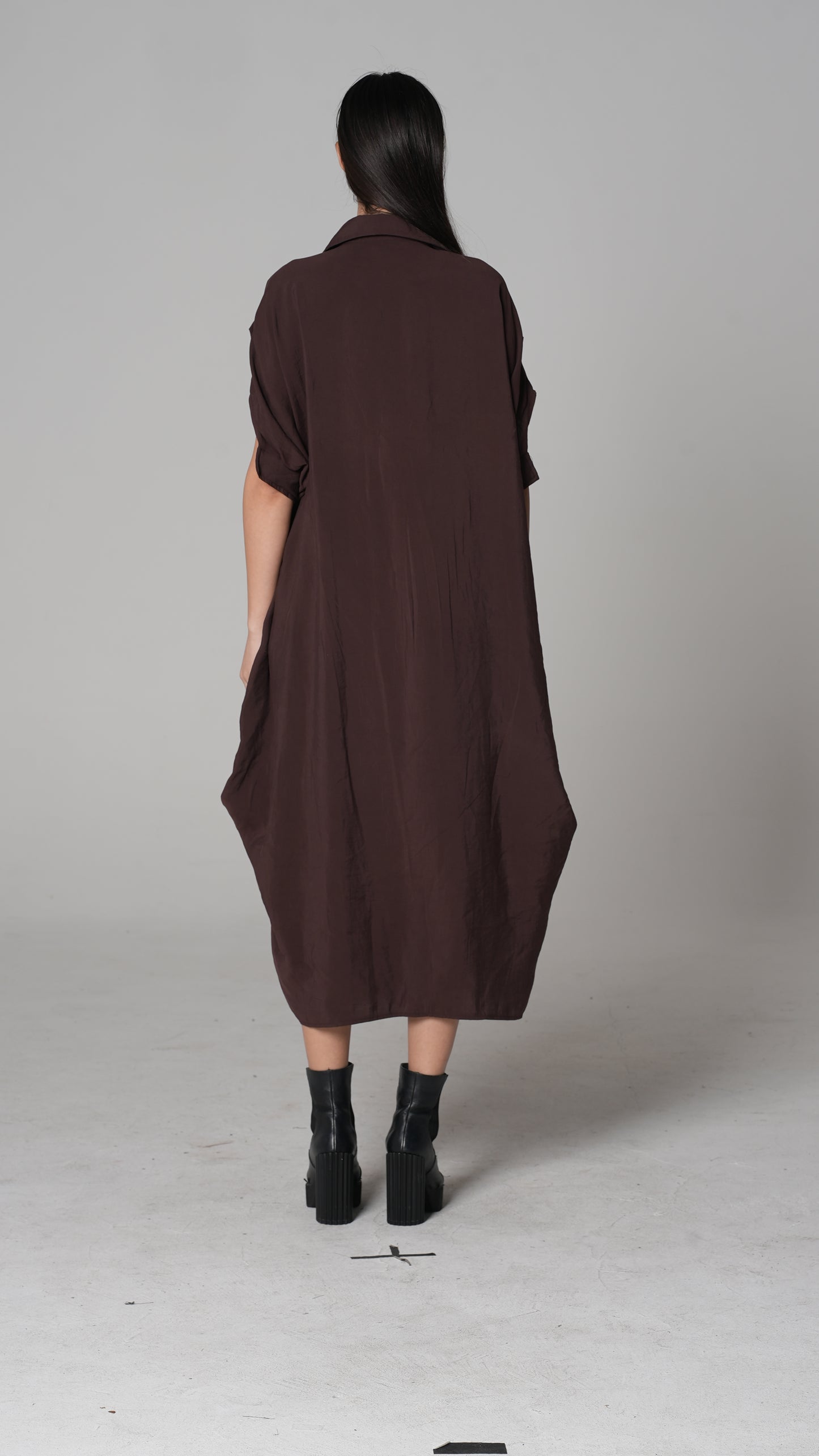 Vestido Camisero con Aplique de Crochet | H4 London – Modelo 6238