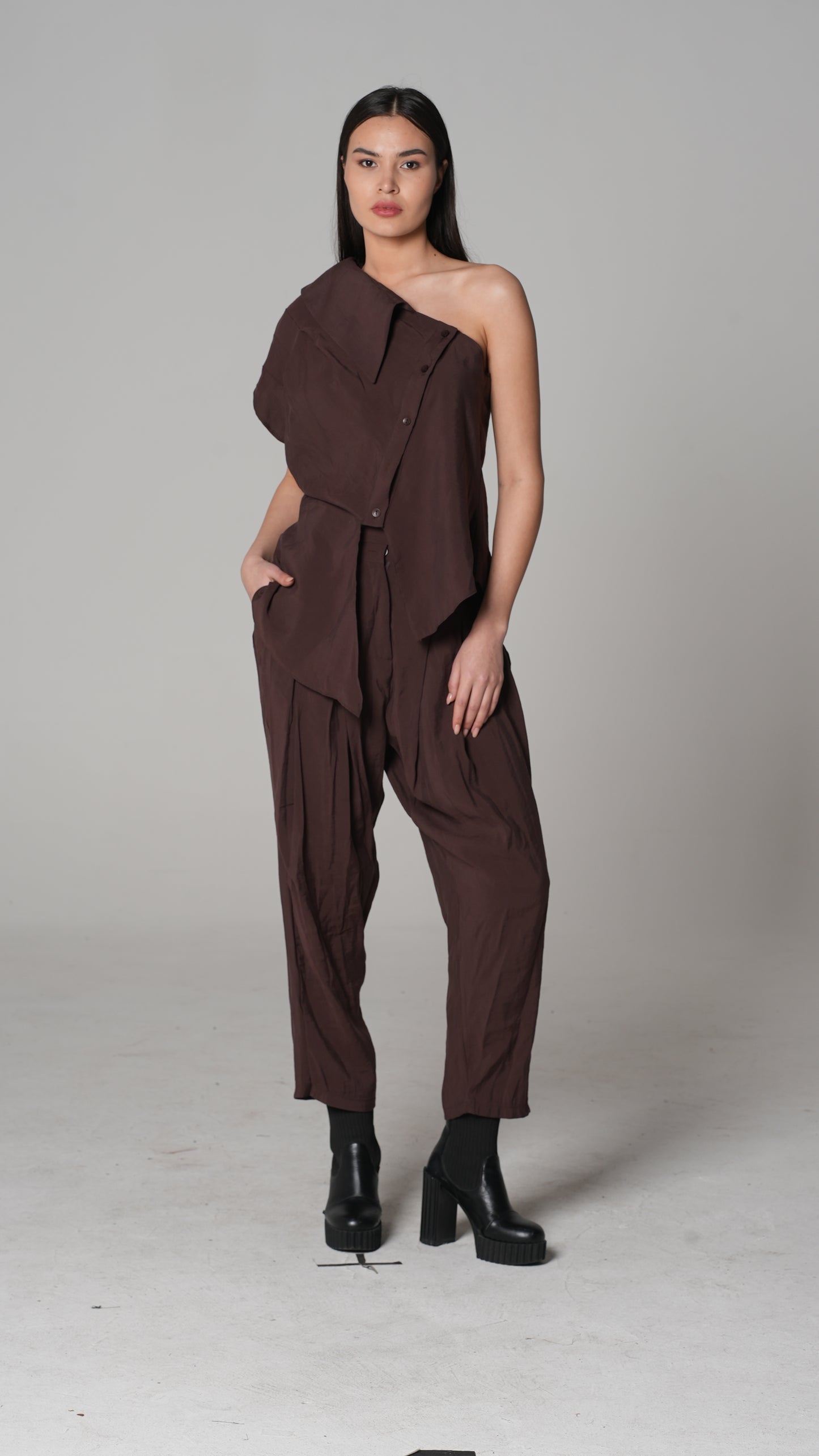 Chemise Épaules Dénudées | H4 London – Modèle 6254