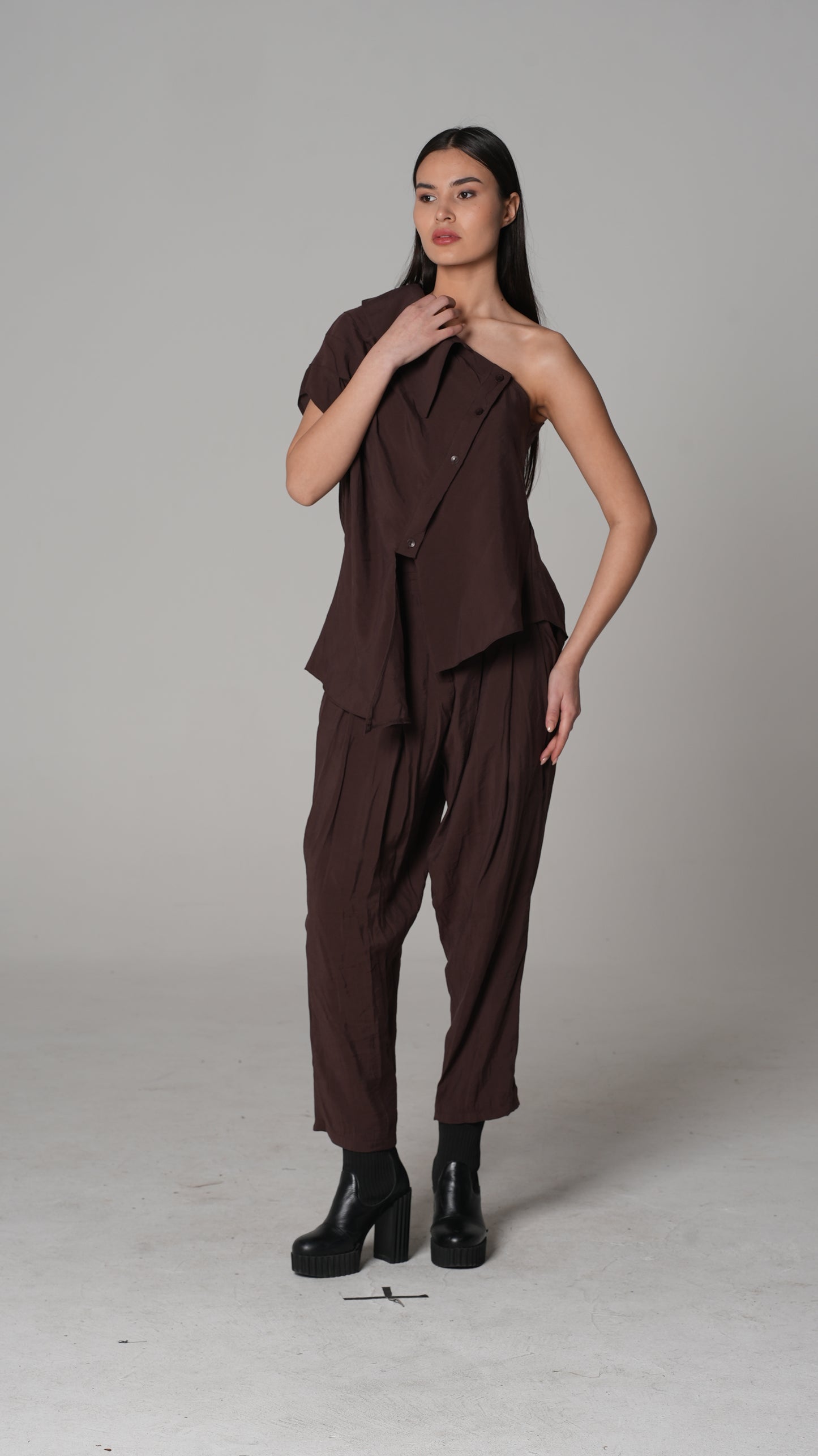 Chemise Épaules Dénudées | H4 London – Modèle 6254