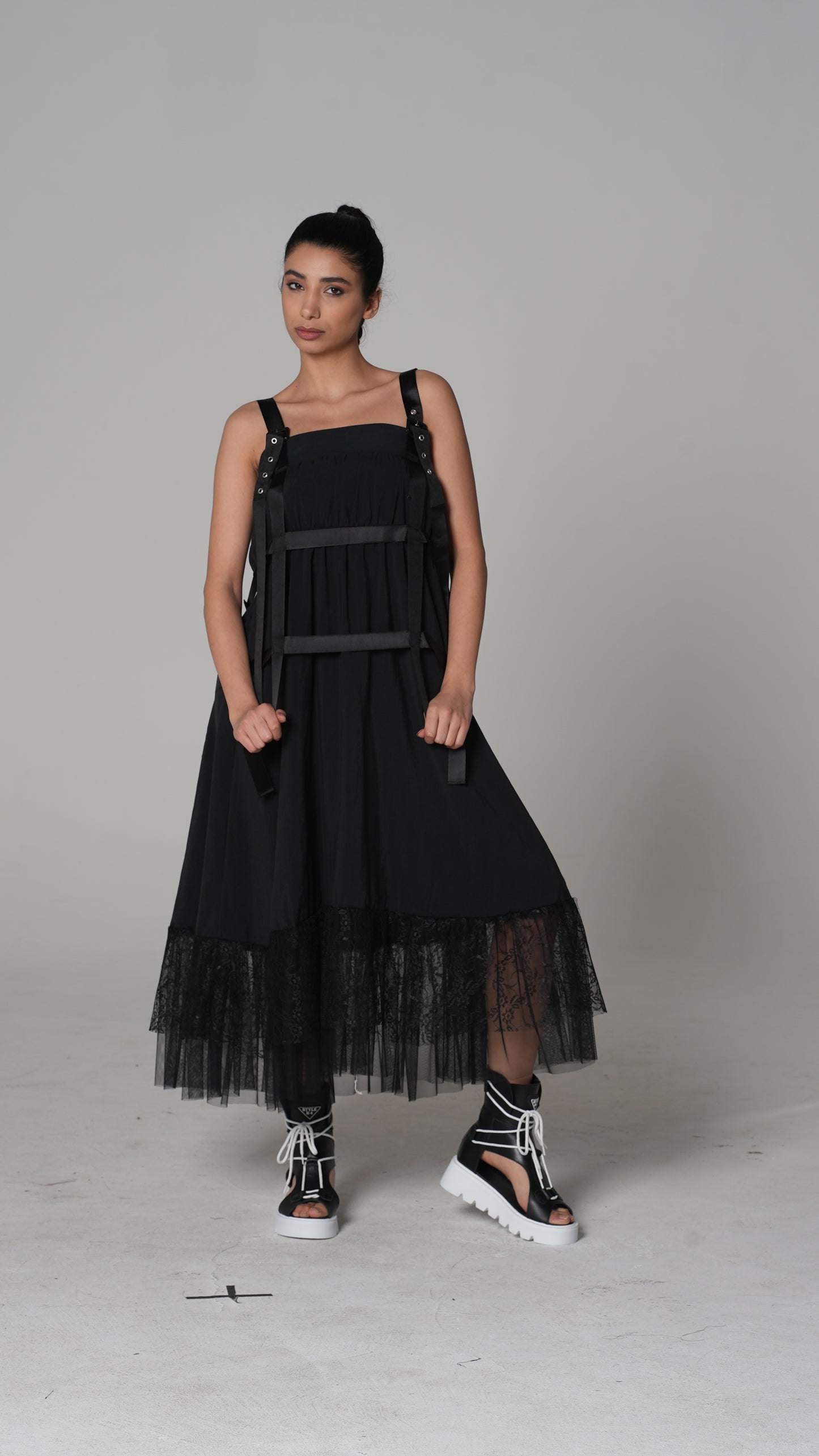 فستان تول ميدي | H4 London – الطراز 6262