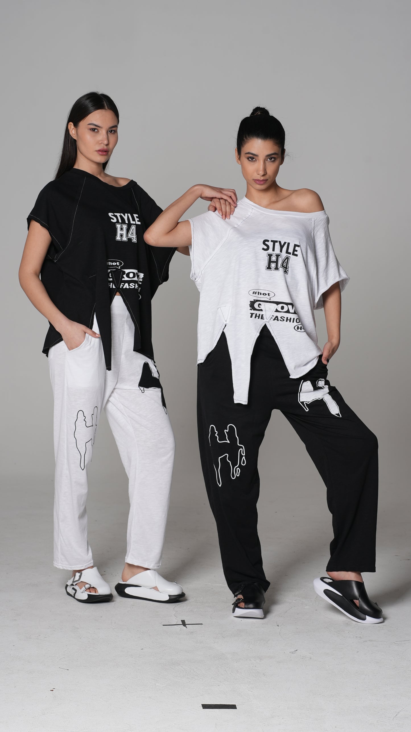 Camiseta Estampada Relajada | H4 London – Estilo 6283