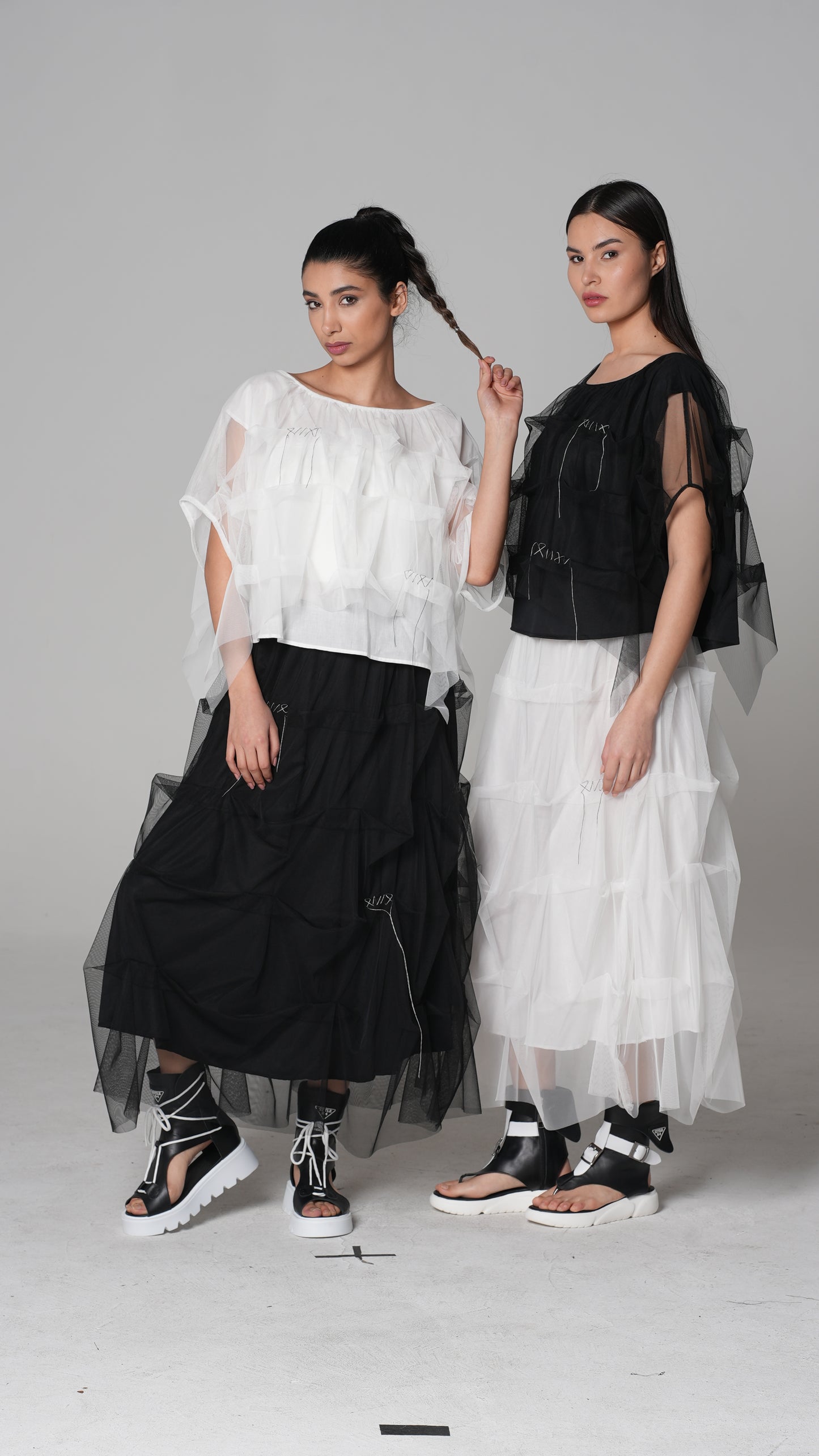 Tulle Blouse — H4 London SS26