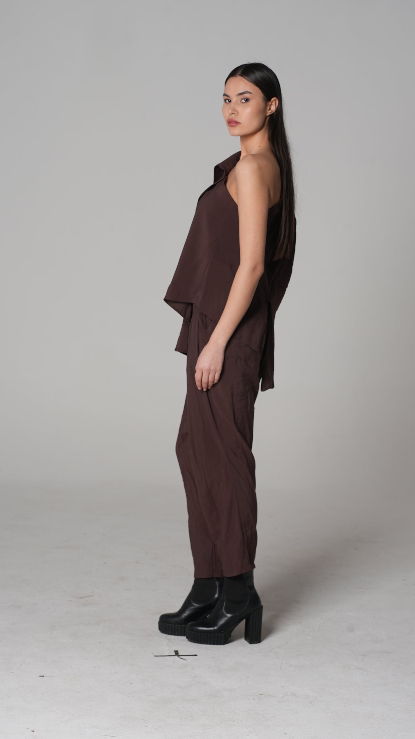 Draped Trousers — H4 London SS26