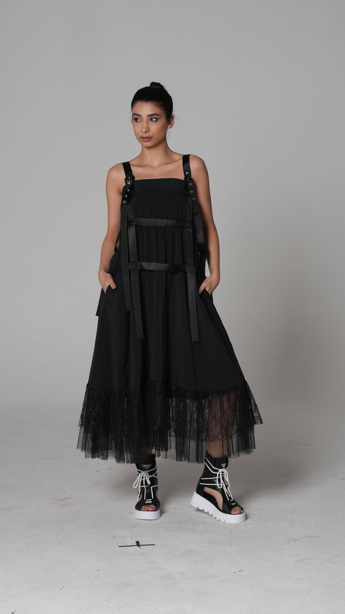 Tulle Midi Dress — H4 London SS26