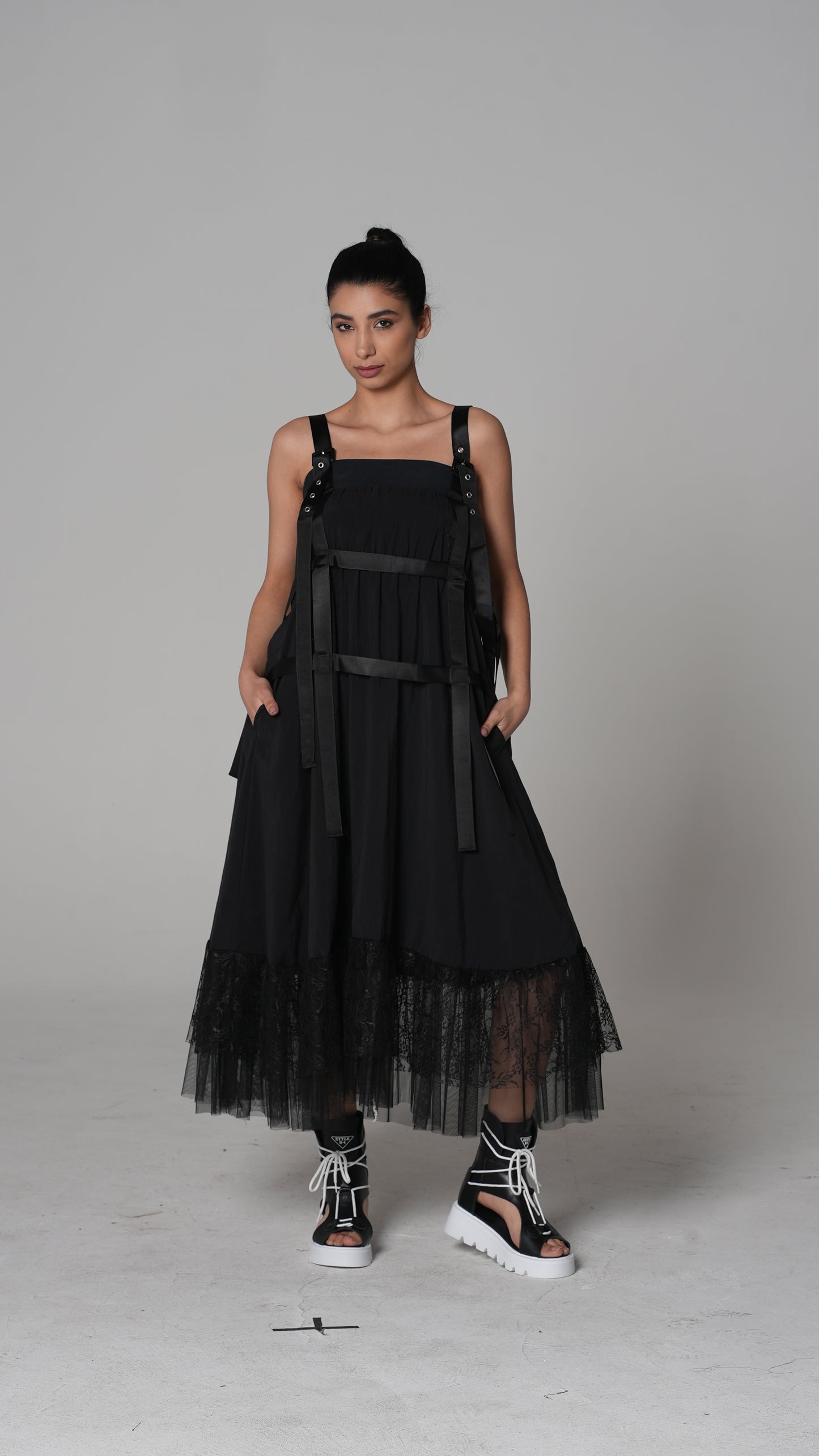 Tulle Midi Dress — H4 London SS26
