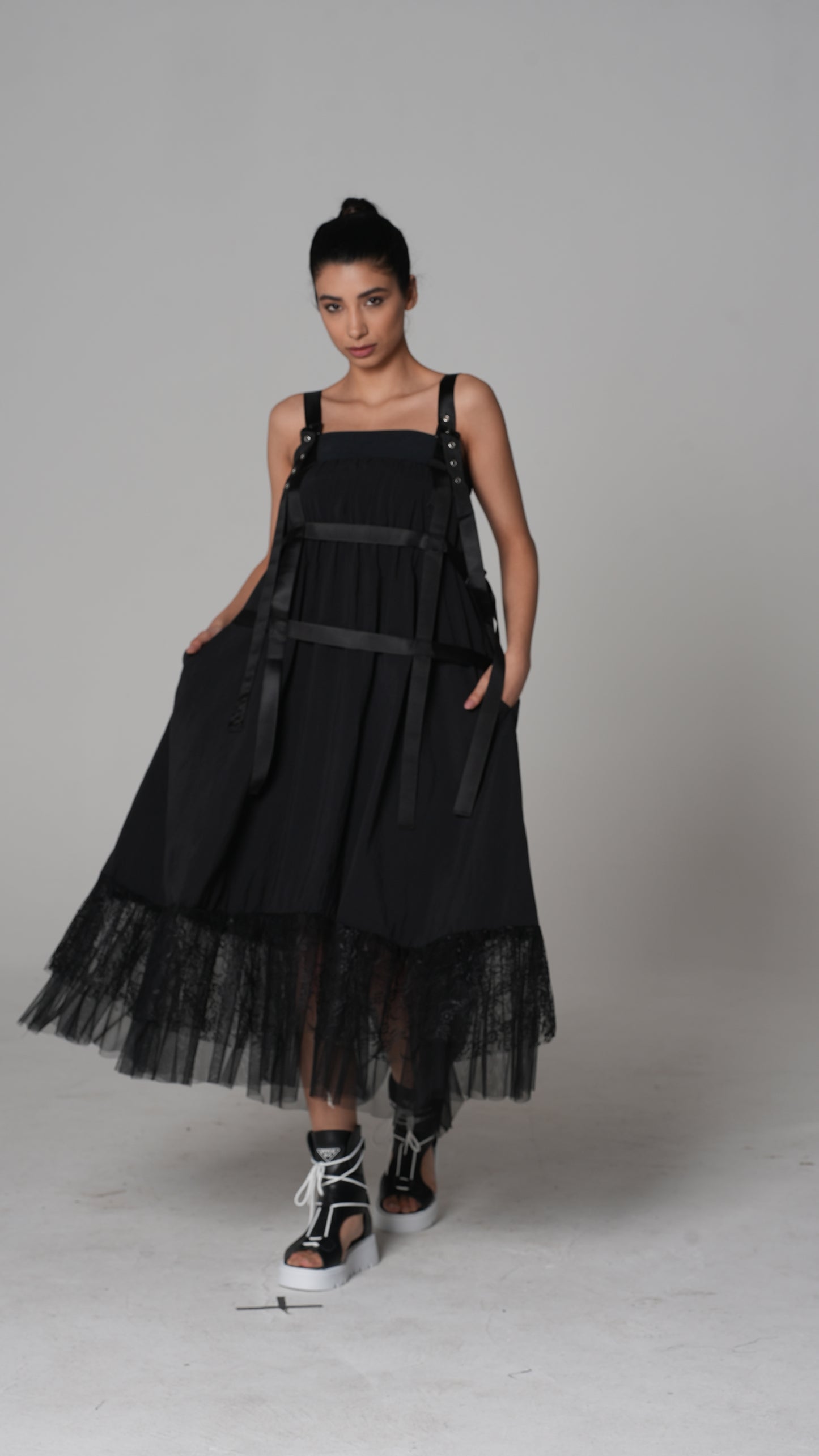 Tulle Midi Dress — H4 London SS26
