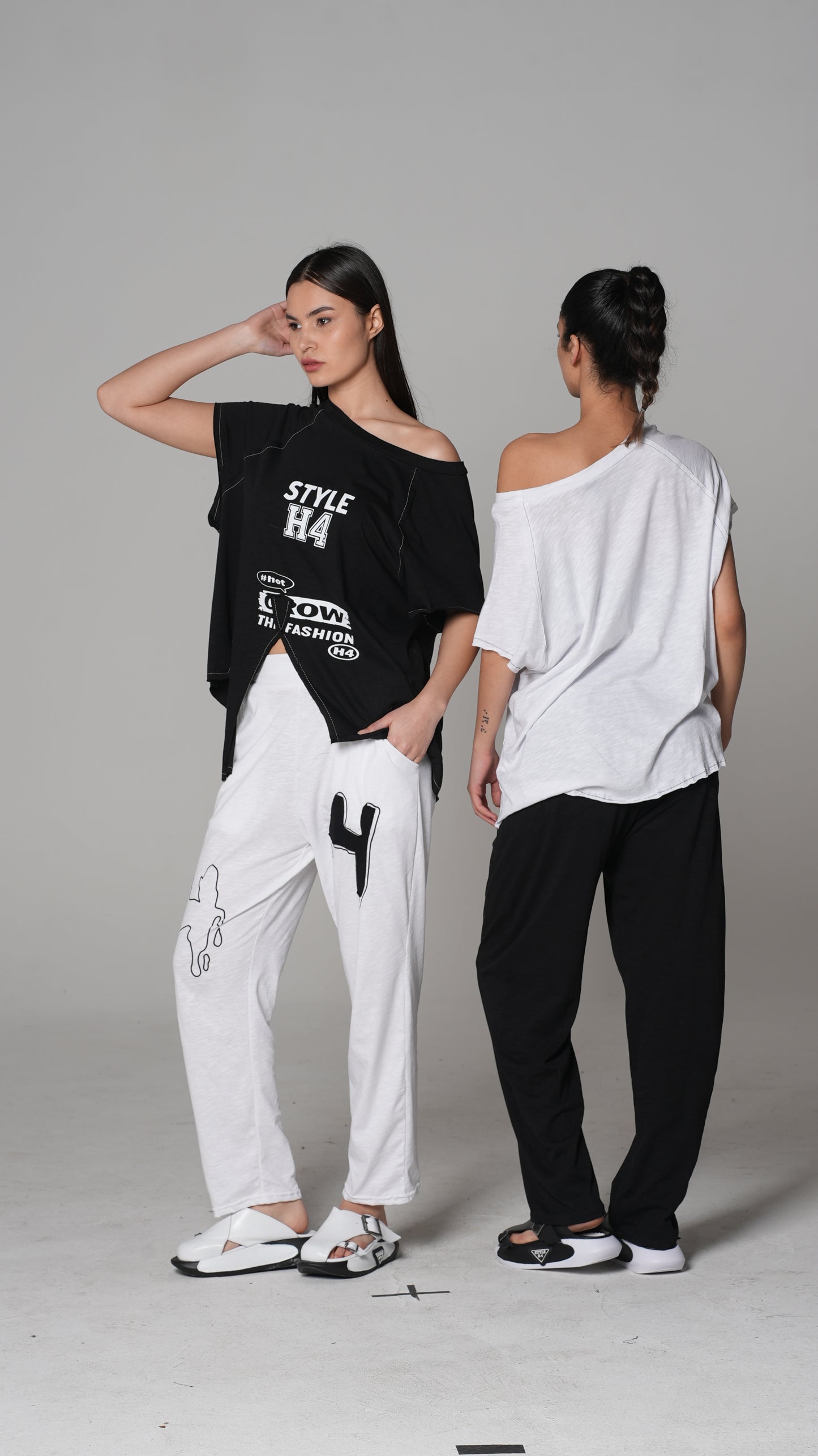 Printed Boxy T-Shirt — H4 London SS26