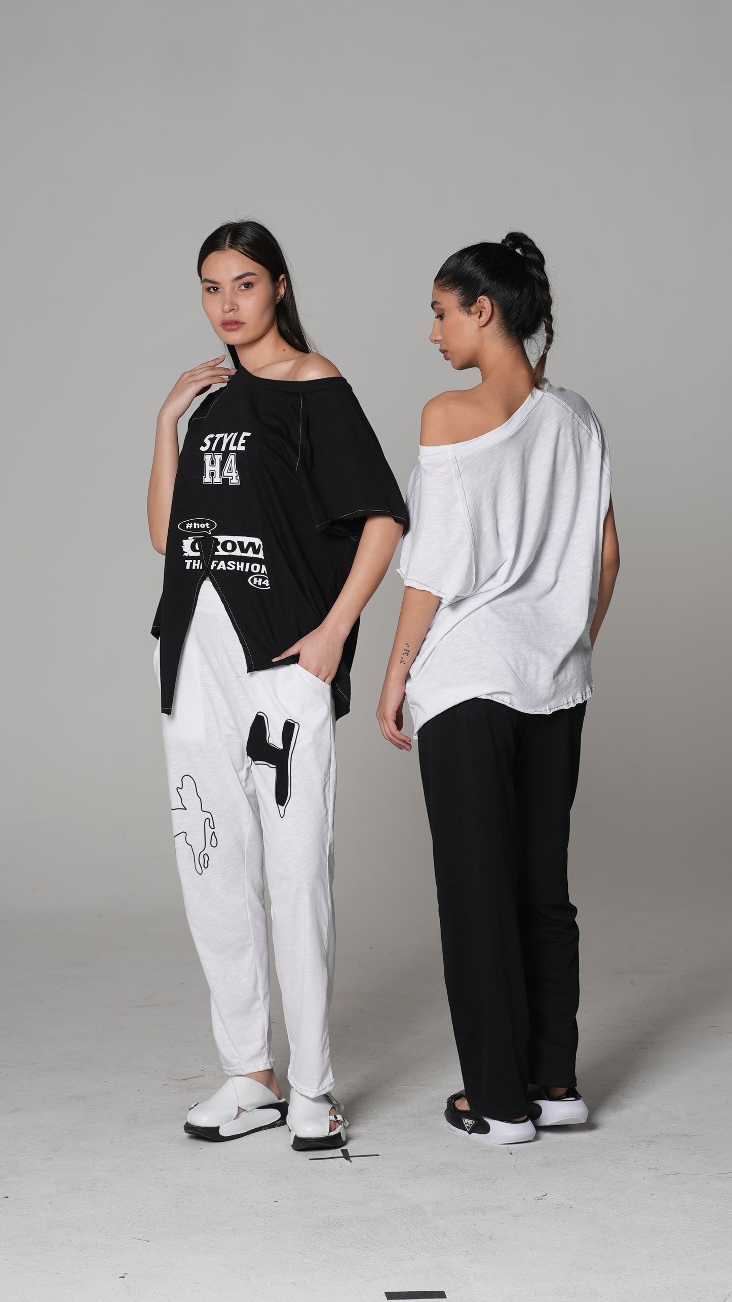 Printed Boxy T-Shirt — H4 London SS26