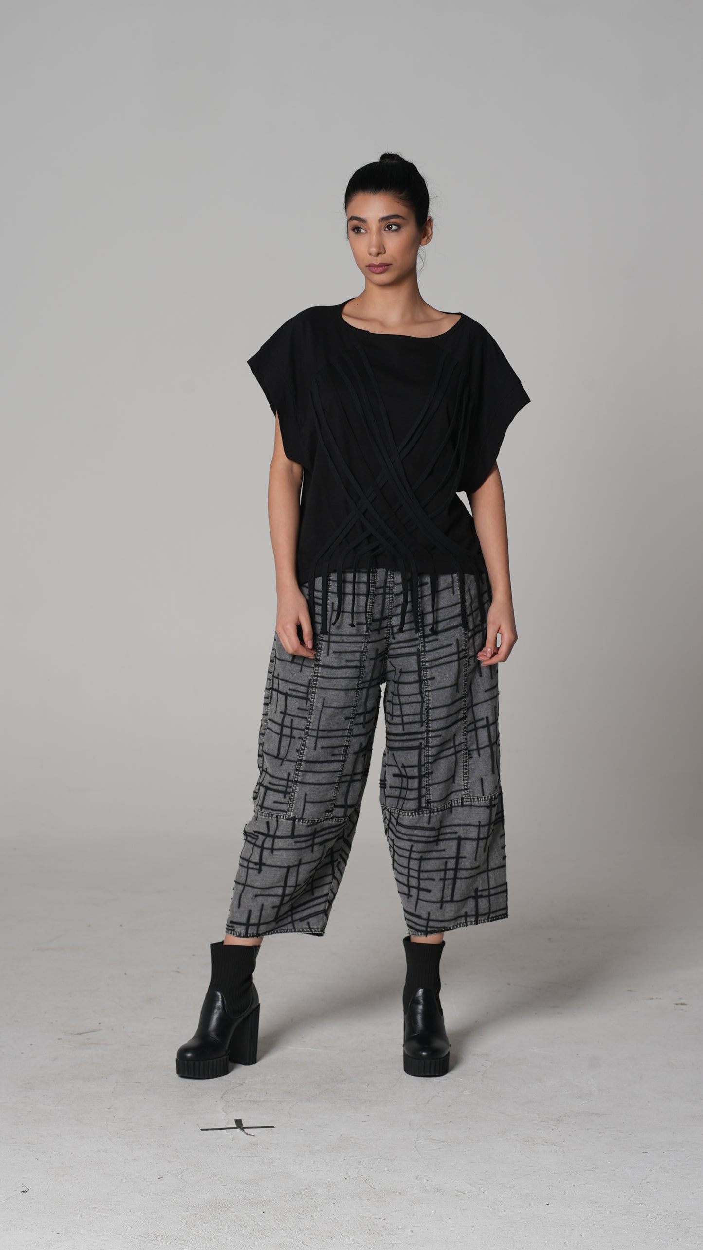Plaid T-Shirt — H4 London SS26