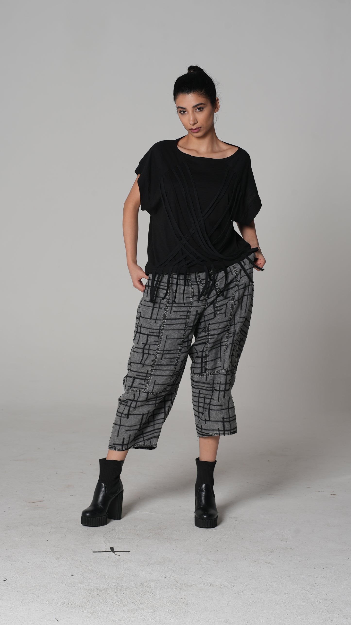 Plaid T-Shirt — H4 London SS26