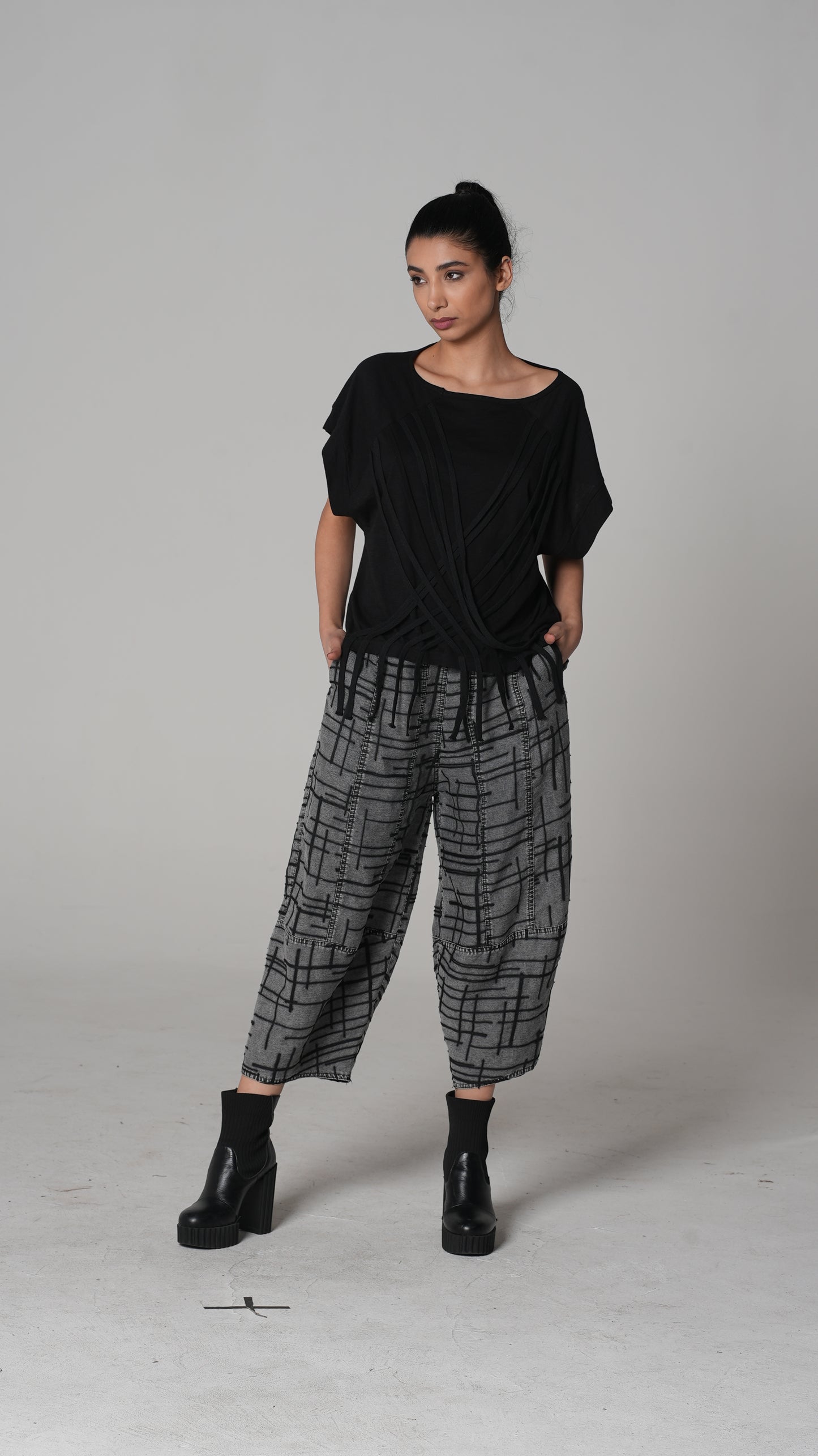 Plaid T-Shirt — H4 London SS26